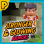 Stronger & Glowing armors logo