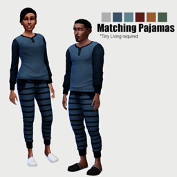 Matching Striped Pajamas - [Tiny Living required] project image