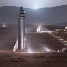 Mars Crater Survival Map project image