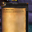 Non-intrusive quest text logo