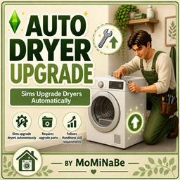 Auto Dryer Upgrade - Sims Upgrade Dryers Automatically project image