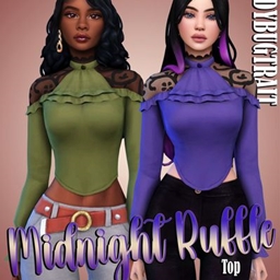 Midnight Ruffle Top logo