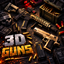 Guns 3D logo