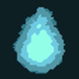 Wynncraft: Cyan flame logo