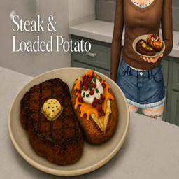 jellypaws - Steak Dinner / translation spanish by Monisims project image