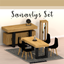 Kaziecc ~ Sanavlys Dining Room Set - Modern Dining Table & Chair | 7 Pieces logo