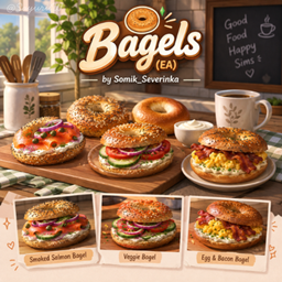 Bagels (EA) by Somik_Severinka - Tradução PTBR logo