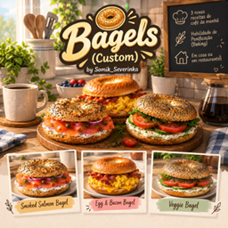 Bagels (Custom) by Somik_Severinka - Tradução PTBR logo