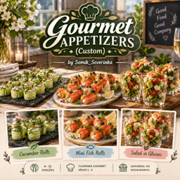 Gourmet Appetizers (Custom) by Somik_Severinka - Tradução PTBR