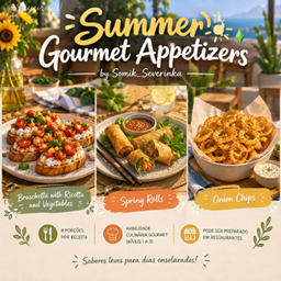 Summer Gourmet Appetizers by Somik_Severinka project image