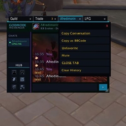 GODMODE Messenger - Midnight project image