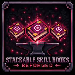 Stackable Skill Books Reforged