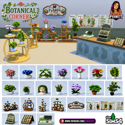 Botanical Corner pack by Pyanett project image