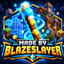 Builder wand: Blazebuilder.  logo