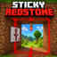 Sticky Redstone (Vertical Redstone) logo