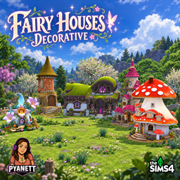 Decorative Fairy houses by Pyanett logo