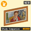 Raster Rabbit: Daily Drop - Study Companion | SPACES OF STUDY Portrait Collection (3 New Paintings) logo