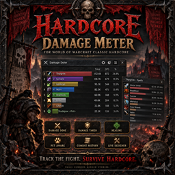 HardcoreDamageMeter project image