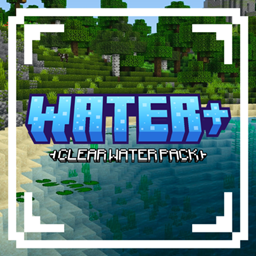 Water+ 1.1.1 - clear water texture pack project image
