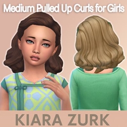Medium Pulled Up Curls for Girls project image