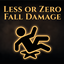 Less or Zero Fall Damage logo