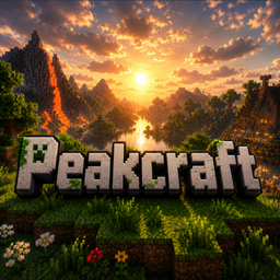 Peakcraft The Origins logo