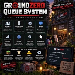 GroundZero's Queue System logo
