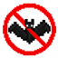 Bat No-Spawning logo