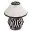 Zebra Pattern Table Lamp logo