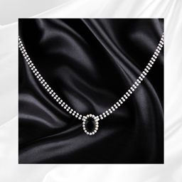 Midnight Pearl Statement Necklace project image