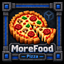 MoreFood : Pizza logo