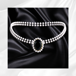 Midnight Pearl Choker Necklace project image