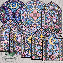 Stained Glass Mosaic Rugs project image