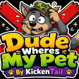 Dude Wheres My Pet By KickenTail logo