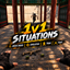 Simulation 1v1 - 12 Arena's - Skill based PvP - Training logo