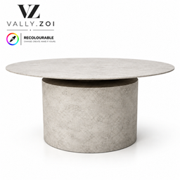 Homary Round Coffee Table [VZ] logo