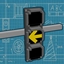 JINZAI Traffic lights logo