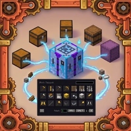 Smart Crafting Station - Craft From Nearby Chests