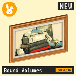 Raster Rabbit: Daily Drop - Bound Volumes | SPACES OF STUDY Still Life Collection (3 New Paintings)