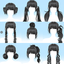 Reception Hair + 44 Basic Hair Sets project image