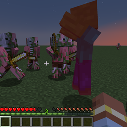 Zombie Pigmen Protect Players