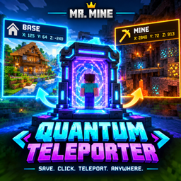 Mr. Mine's Quantum Teleporter logo