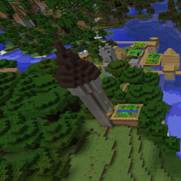 Village Wizard Towers (Electroblob's Wizardry Addon)
