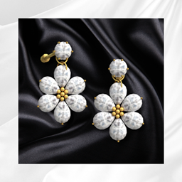Luna Flower Studs project image