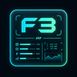 Clean Debug Screen (Better F3 Overlay) project image
