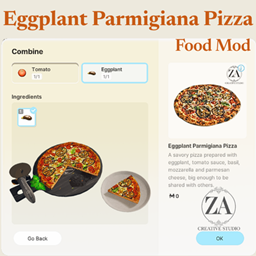 Eggplant Parmigiana Pizza project image