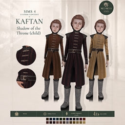 Medieval CC Male child Kaftan CC | Shadow of the Throne project image