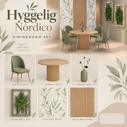SG_Hyggelig Nórdico diningroom SET project image