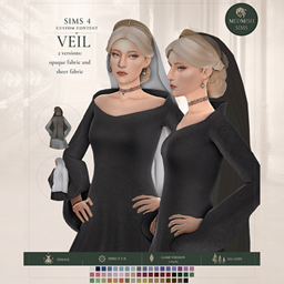 Medieval CC Veil Accessories CC | Medieval & Historical project image