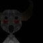 Don't look away (scary) (terror) (horror) (stalker) logo